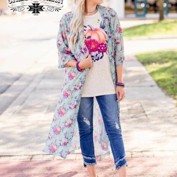 Crazy Train Fall For Me Pumpkin Duster - Picture 2 of 3